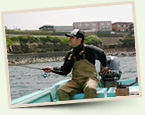 ちひろ主人が釣ってきたお魚をどうぞ